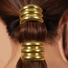 Triple Halo Pony Cuffs - Gold - Set of 2