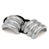 Triple Halo Pony Cuffs - Silver - Set of 2