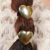Heart Pony Cuffs - Gold - Set of 2