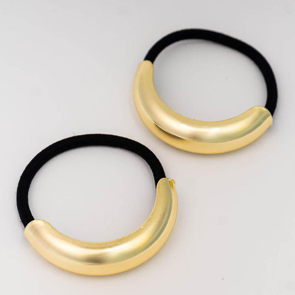 Halo Pony Cuffs - Gold - Set of 2