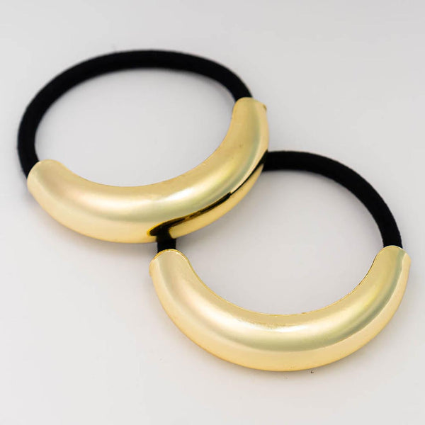 Halo Pony Cuffs - Gold - Set of 2
