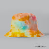 Tie-Dye Bucket Hat - Peach & Blue