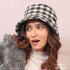 HDC X Emily In Paris Black & White Tweed Bucket Hat