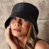 Crystal Bucket Hat - Black