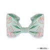 Flower Motif Knotted Headband - Mint Green