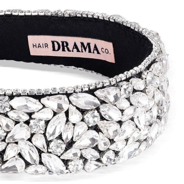 Rosemary Flat Hair Band - Silver