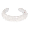 Pearl Puff Hair Band - White