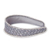 HDC x Emily in Paris Grey Tweed Crystal Flat Hair Band