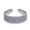 HDC x Emily in Paris Grey Tweed Crystal Flat Hair Band
