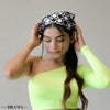 Monochrome Headscarf Headband with elastic