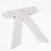 Embellished Pearl Hair Bow Barrette Clip - White