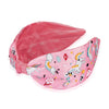 Unicorn Knotted Hair Band - Pink