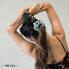 Tropical Satin Scrunchies - Set of 3