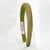 100% Mulberry Silk Puff Hair Band with Rhinestones - Jade Green