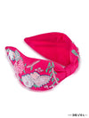 Not a Black Swan Knotted Embellished Hair Band for Women - Hot Pink