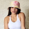 Tie-Dye Bucket Hat - Pink & Blue