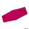 Dark Pink Textured Hair Band with Amor Metal Broach