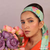 HDC X Emily In Paris Multi-color Rose Themed Scarf