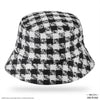 HDC X Emily In Paris Black & White Tweed Bucket Hat