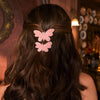 Butterfly Hair Pins - Set of 2 - Peach