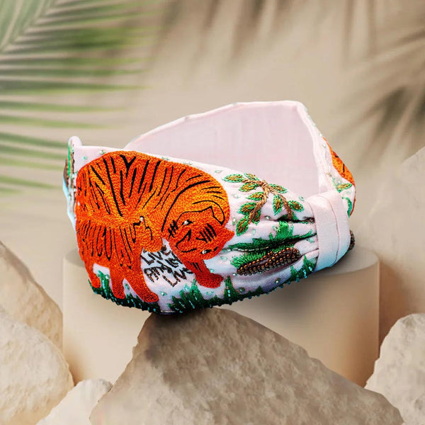 Live and Let Live Knotted Headband