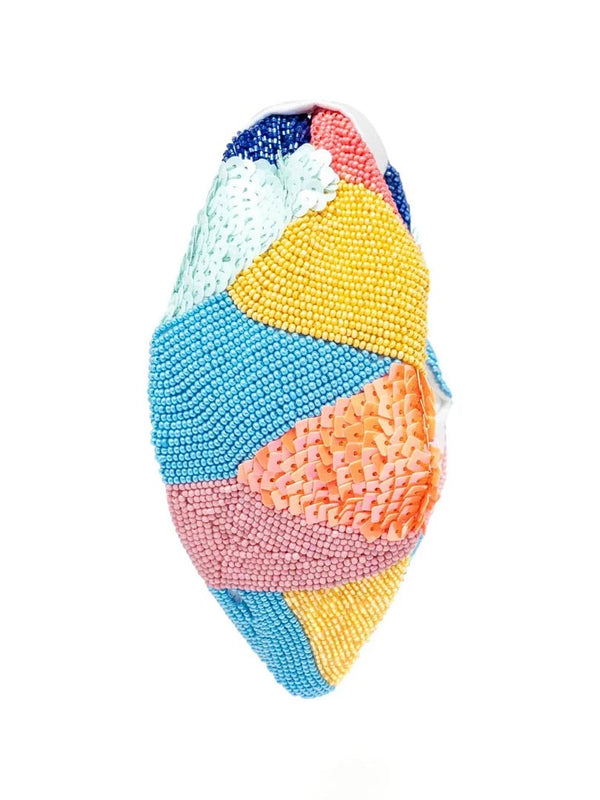 Multicolor Camouflage Knotted Headband -Dark