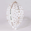 HDC x Emily in Paris Crystal Mesh Knotted Hair Band - White