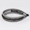 HDC x Emily in Paris Crystal & Pearl Mesh Hair Band - Black