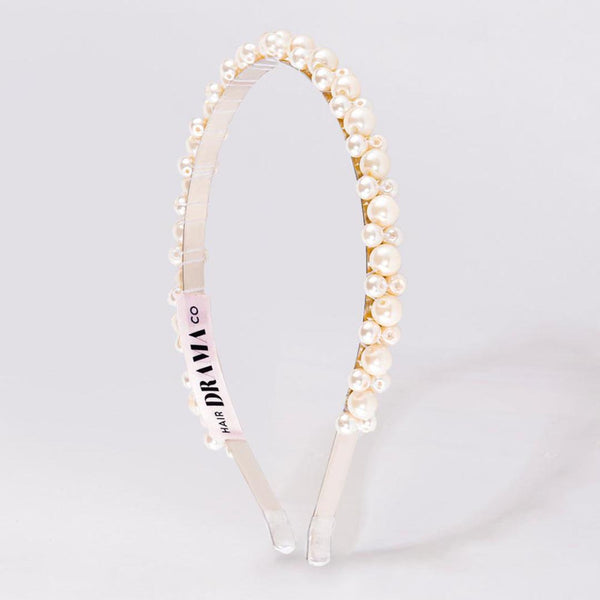 Pearl Hair Band - Off White