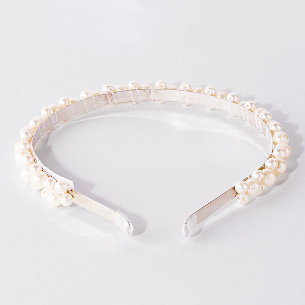 Pearl Hair Band - Off White
