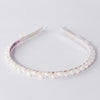White Pearl and Crystals Hair Band