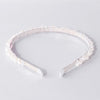 White Pearl and Crystals Hair Band