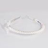 Crystal Hair Band with Bow Embellishment