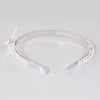 Crystal Hair Band with Bow Embellishment