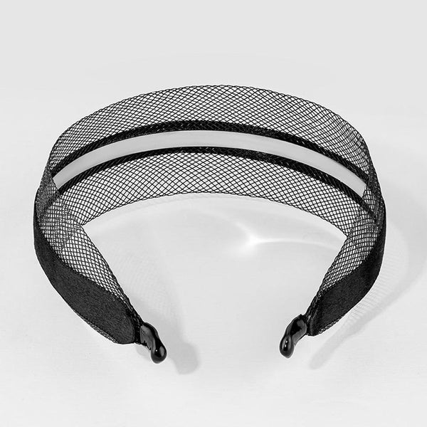 HDC x Emily in Paris Mesh Hair Band with Ribbon - Black