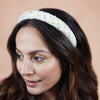 Tweed Puff Hair Band - Multi