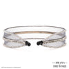 HDC x Emily in Paris Mesh Hair Band with Crystals - Grey