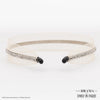 HDC x Emily in Paris Crystal Mesh Hair Band - Beige