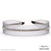 HDC x Emily in Paris Crystal Mesh Hair Band - Grey