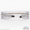 HDC x Emily in Paris Crystal Mesh Hair Band - Grey