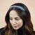 HDC x Emily in Paris Crystal Mesh Hair Band - Grey