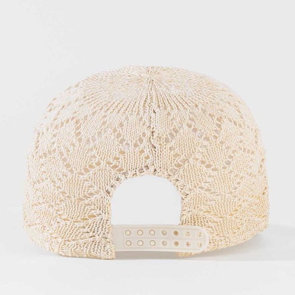 Knitted Crochet Baseball Cap