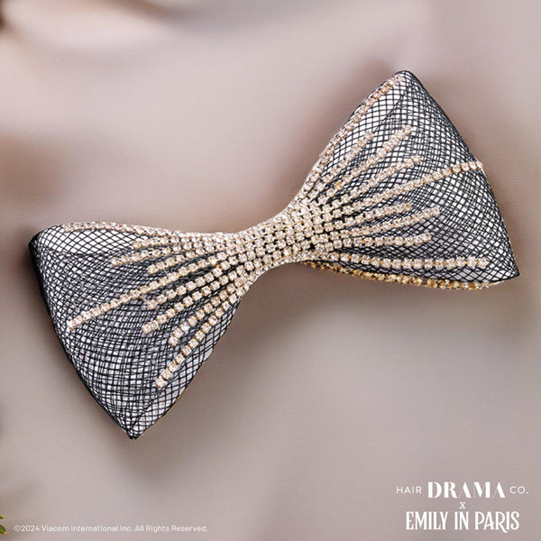 Mesh Hair Bow Alligator Clip