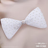 HDC x Emily in Paris Pearl Mesh Hair Bow Alligator Clip - White