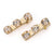 Set of 2 Crystal Hair Pins - Gold