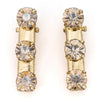 Set of 2 Crystal Hair Pins - Gold