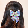 Embellished Hair Bow Alligator Clip - Multi