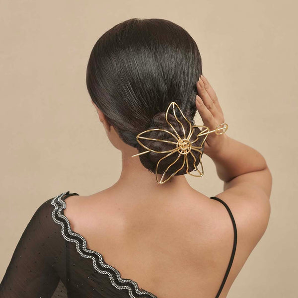 Sitara Bun Holder - Gold