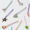 Charm-ed Hair Pins - Set of 10 - Multi