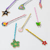 Charm-ed Hair Pins - Set of 10 - Multi